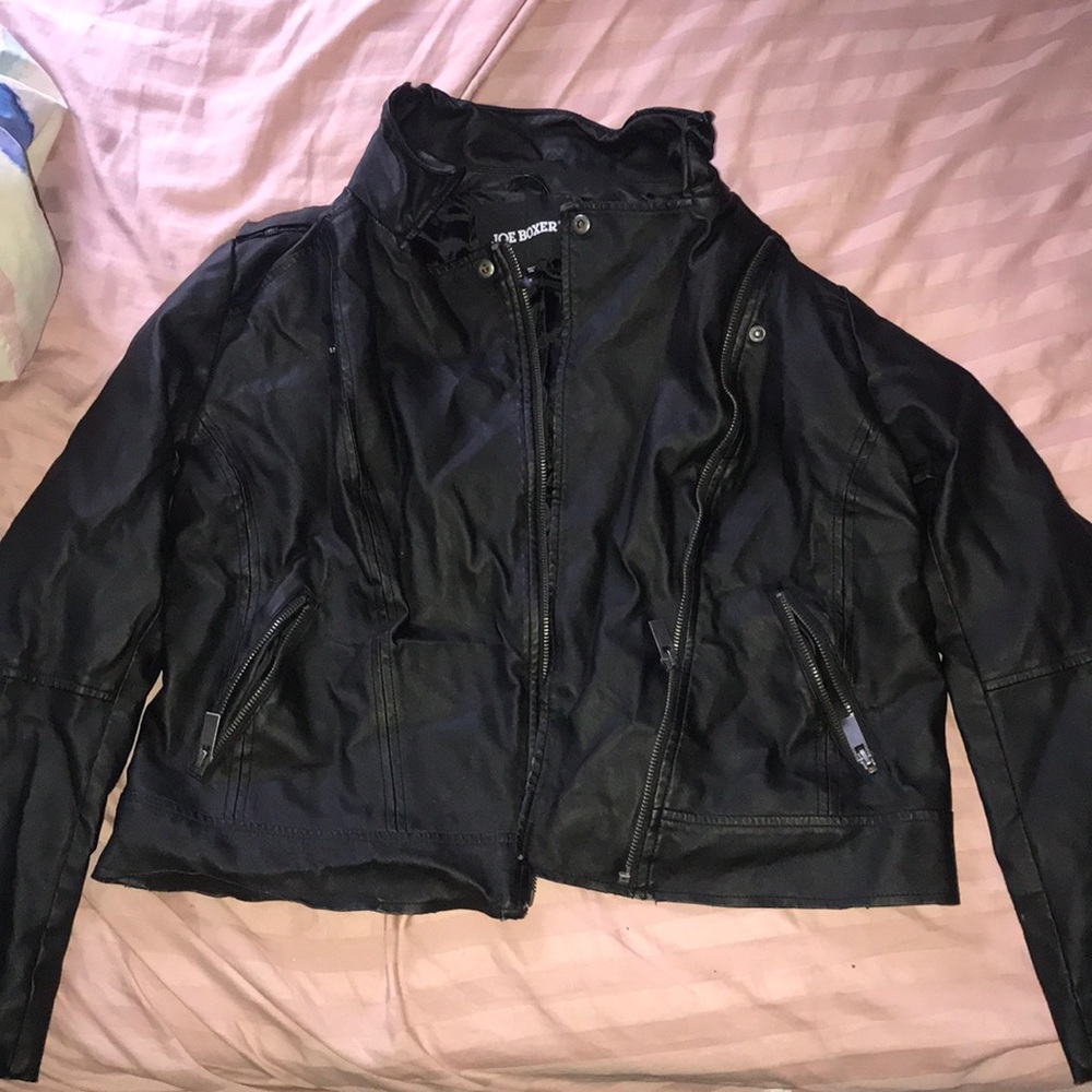 Leather jacket